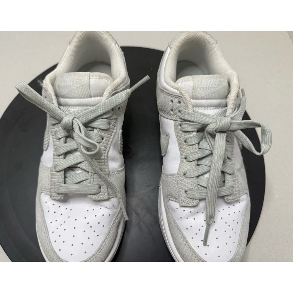 Size 7.5 - Nike Dunk Low Light Silver Corduroy W